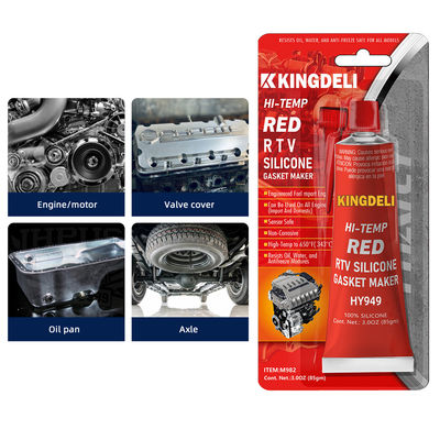 OEM ODM Red High Temperature Silicone Glue For Automotive Engine