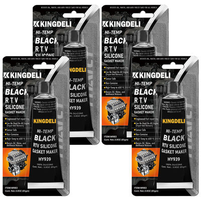 Weatherproof Gasket RTV Sealant Translucent Silicone Caulk For Water Pumps