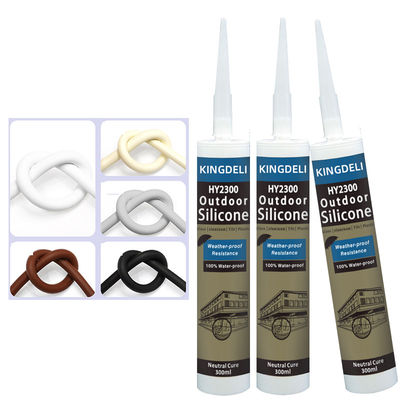 Clear Antifungal LMN Silicone Sealant Ceramic Tile Caulk Glue For Kitchen